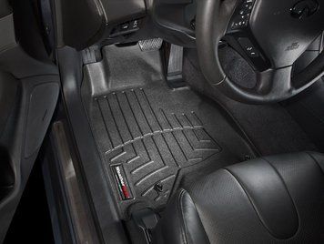 Килими автомобільні 3D Лайнери передні Infiniti G 2007 - 2015 чорний WeatherTech 443501 443501 фото