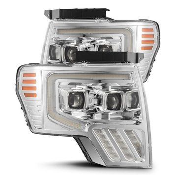 Передні фари Ford F-150 2009-2014 PRO-Series Chrome AlphaRex 880482 880482 фото