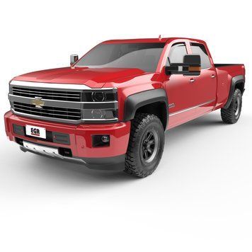 Расширители арок Chevrolet Silverado 1500 2014 - 2018 Rugged Style матовые EGR 751574 751574 фото