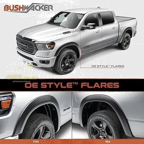 Розширювачі арок комплект 4 шт RAM/Dodge Ram 2500/3500 2010-2018 OE-style чорний Bushwacker 50917-02 50917-02 фото