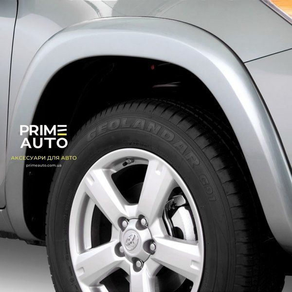 Розширювачі арок комплект 4 шт Toyota RAV4 2006-2008 OE-style чорний Bushwacker 31921-02 31921-02 фото