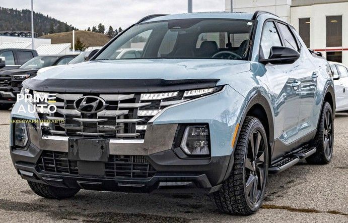 Дефлектор капота Hyundai Santa Cruz 2022-2025 USA гладкий FormFit HD10S22 HD10S22 фото