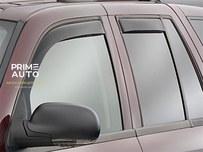 Дефлектори вікон, передні+задні к-т 4шт, вставні Isuzu Ascender 2002 - 2009 WeatherTech 82278 82278… фото