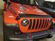 Дефлектор капота клеющий Aeroskin со светодиодной лентой черный матовый Jeep Wrangler JL 2018 - 2025 AVS 753156 753156 фото 2