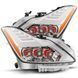 Передние фары Infiniti G37 2008-2013 LED NOVA серия хром AlphaRex 881990 881990 фото 1