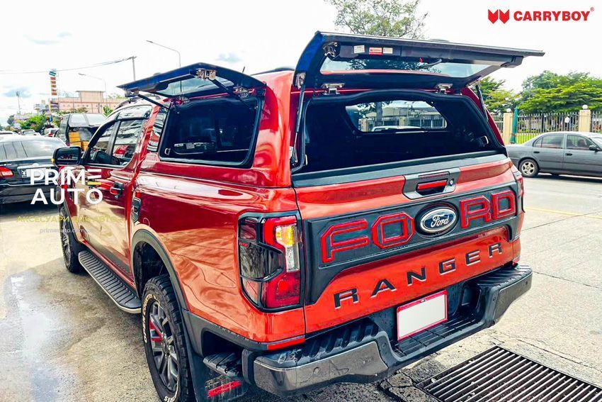 Кунг на пікап Ford Ranger 2023 + 2X серія Carryboy CFRD-ZX CFRDS-ZX фото