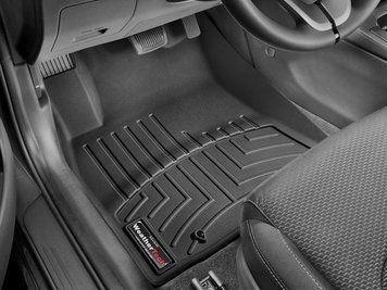 Килими автомобільні 3D Лайнери передні Hyundai Elantra GT 2018 - 2020 чорний WeatherTech 4412011 4412011 фото