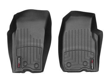 Килими автомобільні 3D Лайнери передні Jeep Grand Cherokee 1993 - 1998 чорний WeatherTech 4412151 4412151 фото