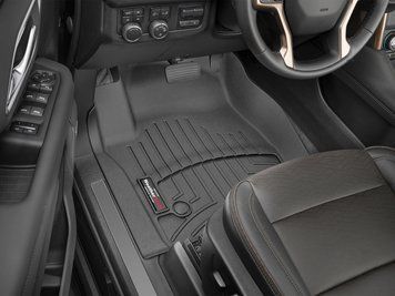 Килими автомобільні 3D Лайнери Передні Cadillac Escalade/-V/ESV/-V ESV 2025-2026 чорний WeatherTech 4416321 4416321::_ фото