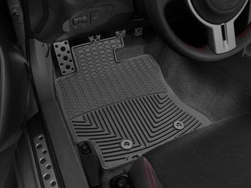 Килими гумові передні Subaru BRZ 2013 - 2020 чорний WeatherTech W375 W375. фото