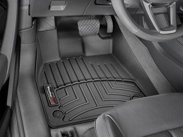 Килими автомобільні 3D Лайнери передні Audi Q5 2018 - 2025 чорний WeatherTech 4411461 4411461 фото