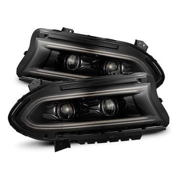 Передні фари Dodge Charger 2015-2022 LUXX-Series Alpha-Black AlphaRex 880579 880579 фото