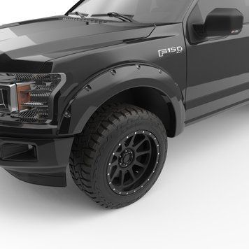 Расширители арок GMC Sierra HD 2015 - 2019 Bolt-On Style черный EGR 791684-GBA 791684-GBA фото