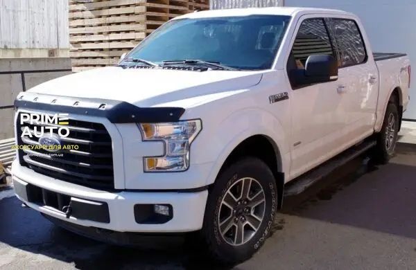Дефлектор капоту Tough Guard Ford F-150 2021-2022 гладкий FormFit TS8A21 TS8A21 фото
