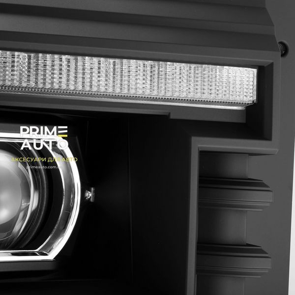 Передние фары LED Ford Super Duty 2011-2016 LED LUXX серия черные AlphaRex 880146 880146 фото