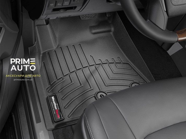 3D Лайнери (килими) для автомобіля Toyota Land Cruiser 200 2013 - 2021 чорний WeatherTech 444231 444231 фото