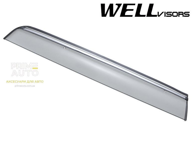 Дефлектори вікон к-т 4 шт з хромованим молдингом Volvo XC90 2003 - 2014 Wellvisors 3-847VO003 3-847VO003 фото