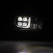 Передні фари Toyota Sequoia 2008-2017 LED NOVA серія чорні AlphaRex 880818 880818. фото 3