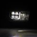 Передні фари Toyota Sequoia 2008-2017 LED NOVA серія чорні AlphaRex 880818 880818. фото 2