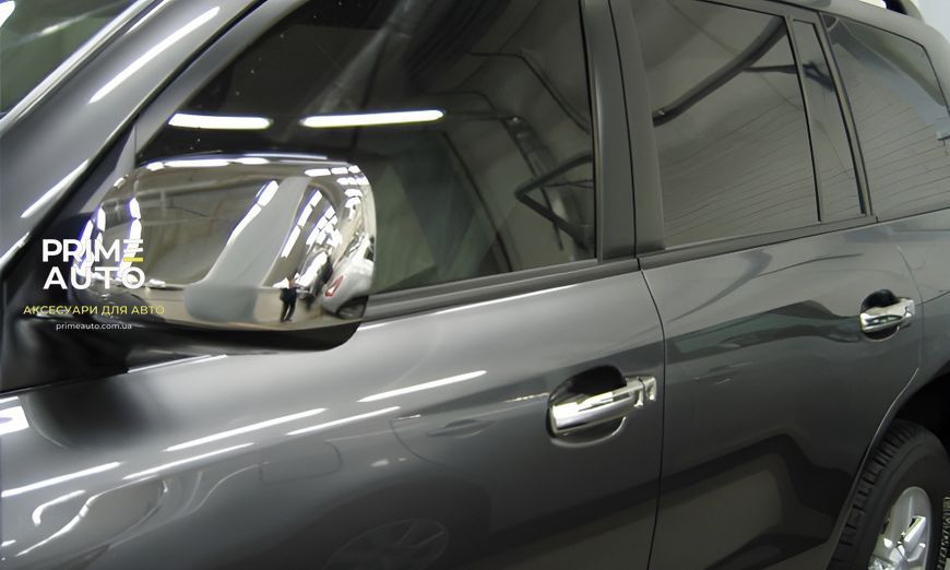 Накладки на дзеркала пластик к-т 2 Toyota Land Cruiser 200 2008-2021 хром EGR MC239230 MC239230 фото