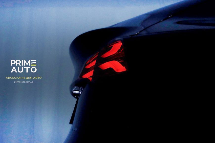 Задні ліхтарі Tesla Model 3 2022-2023 LED PRO серія вуглево-чорні AlphaRex 601030 601030. фото