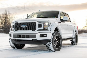 Розширювачі арок Ford F-150 2018-2020 POCKET STYLE гладкі Bushwacker 20945-02 20945-02 фото