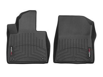 Килими автомобільні 3D Лайнери передні Hyundai Santa Fe 2021 - 2023 чорний WeatherTech 4416561 4416561 фото