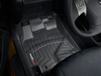 Килими автомобільні 3D Лайнери передні Toyota Matrix 2009 - 2013 чорний WeatherTech 441871 441871 фото