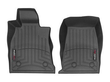 Килими автомобільні 3D Лайнери передні Cadillac CT5 2020 - 2025 чорний WeatherTech 4416101 4416101 фото