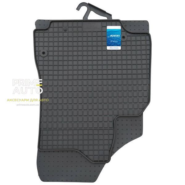 Коврики резиновые автомобильные 2 шт черные Citroen Berlingo 2008 - 2014 2 seats Petex 25410 25410 фото