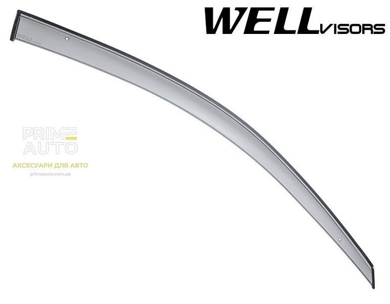 Дефлектори вікон к-т 4 шт Premium серія Mercedes-Benz E-Class 2003 - 2009 Sedan Wellvisors 3-847MB003 3-847MB003 фото