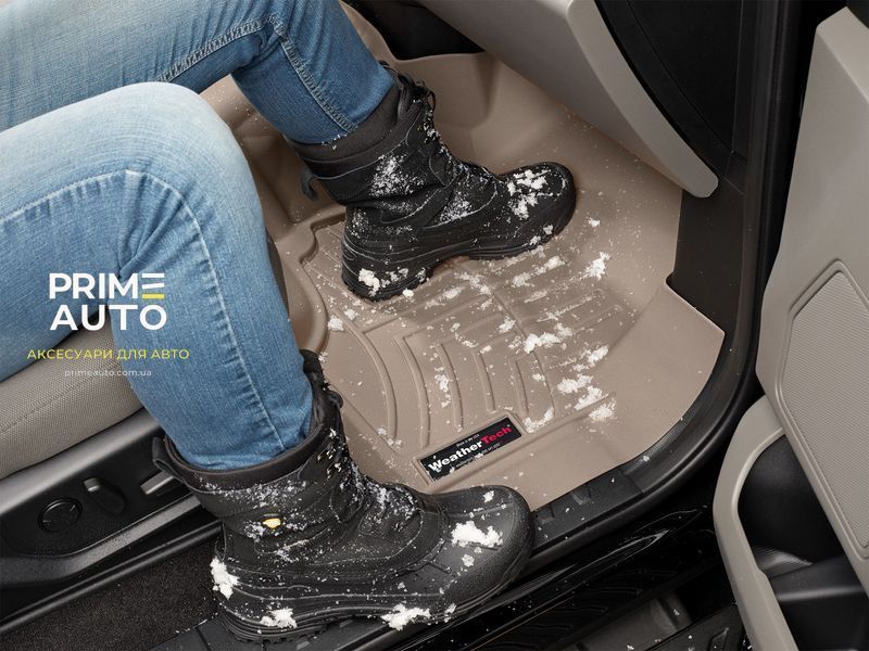 Килими автомобільні 3D Лайнери передні Mazda CX-5 2013 - 2016 чорний WeatherTech 444191 444191 фото