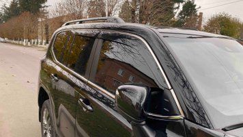 Дефлекторы окон к-т 4 шт с хромированным молдингом Toyota Land Cruiser 300 2022 + Wellvisors 3-847LX028 3-847LX028 фото