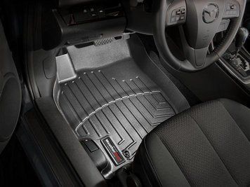 Коврики автомобильные 3D Лайнеры передние Mazda Mazda 6 2009 - 2013 чорный WeatherTech 442141 442141 фото