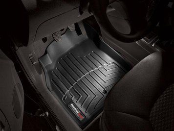 Килими автомобільні 3D Лайнери передні Chevrolet HHR 2006 - 2011 чорний WeatherTech 441451 441451 фото