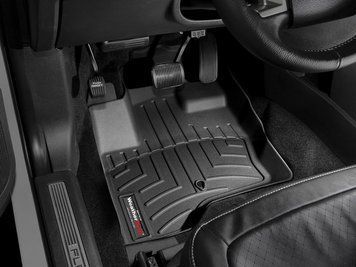 Килими автомобільні 3D Лайнери передні Ford Flex 2009 - 2010 чорний WeatherTech 442081 442081 фото