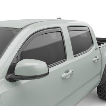 Дефлектори вікон к-т 4 шт вставні Toyota Tacoma 2016 - 2023 темні Crew Cab EGR 575081 575081 фото