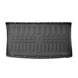 Килим в багажник з бортиком Chevrolet Aveo (T200) хетчбек 2002-2008 чорний 6002051 6002051 фото