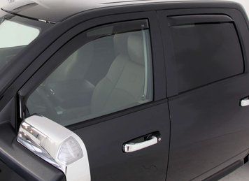 Дефлектори вікон к-т 4 шт вставні RAM/Dodge Ram 1500 Classic 2009-2024 темні Standard Extended EGR 562651 562651 фото