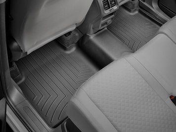 Черные автомобильные коврики 3D Лайнеры 2й ряд Volkswagen Tiguan Allspace 2018 - 2019 WeatherTech 449893 449893 фото