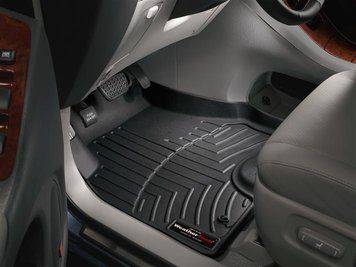 Килими автомобільні 3D Лайнери передні Lexus RX 2004 - 2009 чорний WeatherTech 440141 440141 фото
