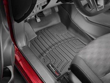 Килими автомобільні 3D Лайнери передні Nissan Rogue Sport 2017 - 2022 чорний WeatherTech 4411721 4411721 фото