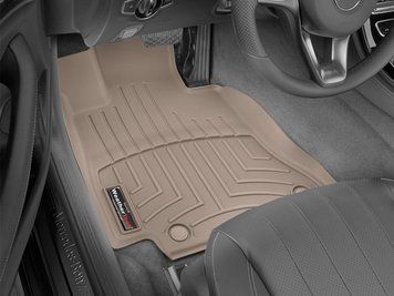 Килими автомобільні 3D Лайнери передні Mercedes-Benz E-Class 2015 - 2021 бежевий WeatherTech 459731 459731 фото