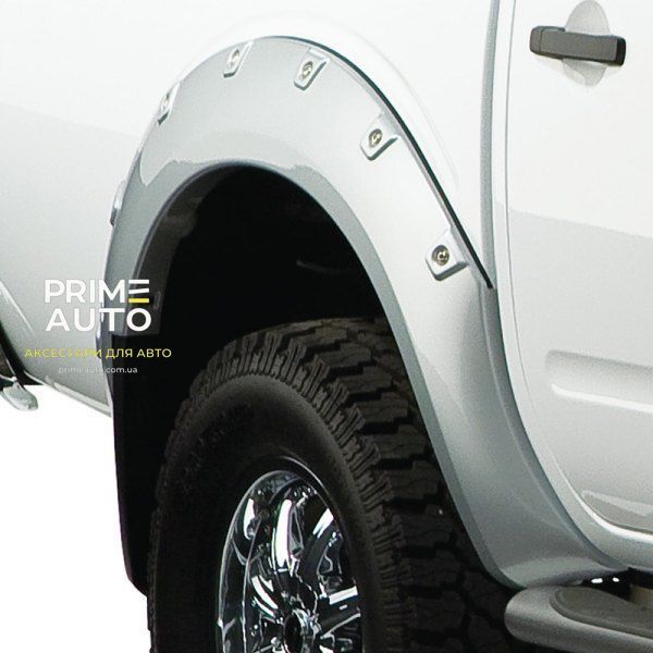 Розширювачі арок комплект 4 шт Nissan Frontier 2022-2025 Pocket-style чорний Bushwacker 70911-02 70911-02 фото
