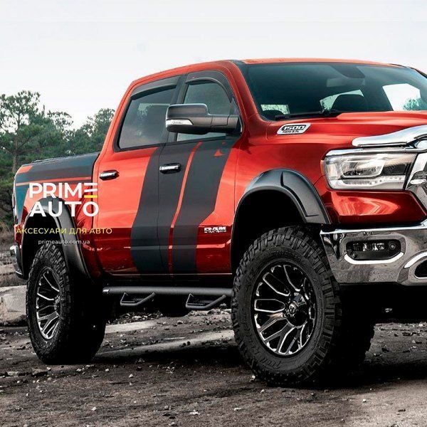 Розширювачі арок комплект 4 шт GMC Sierra 1500 2019-2025 DRT-style чорний Bushwacker 40946-02 40946-02 фото