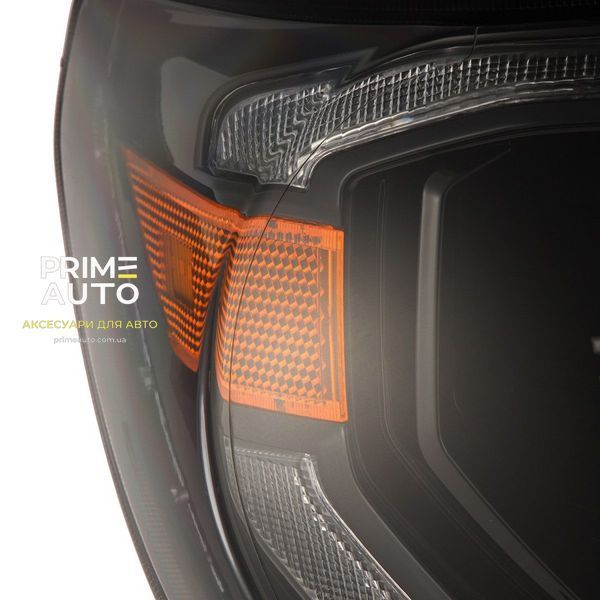 Передні фари Toyota Sequoia 2008 - 2017 LED LUXX серія чорні AlphaRex 880823 880823. фото