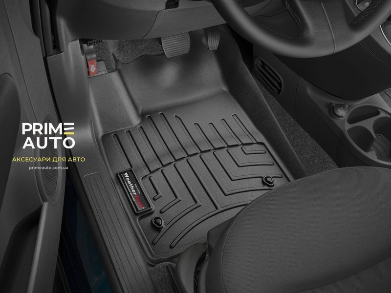 Килими автомобільні 3D Лайнери передні Jeep Grand Wagoneer 2026 + чорний WeatherTech 4417041 4417041.. фото