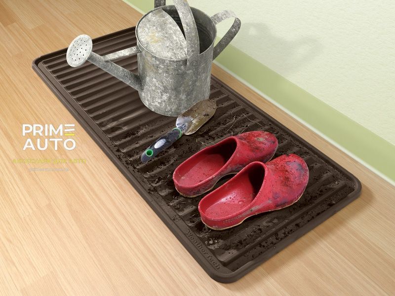 Килимок для взуття чорний WeatherTech IDMBT1BXB IDMBT1BXB фото