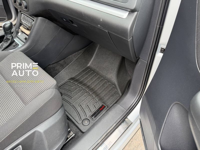 Коврики автомобильные 3D Лайнеры передние Seat Alhambra 2011 - 2019 черный WeatherTech 4410931 4410931. фото