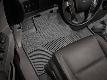 Коврики резиновые передние Honda Odyssey 2011 - 2017 черный WeatherTech W211 W211 фото